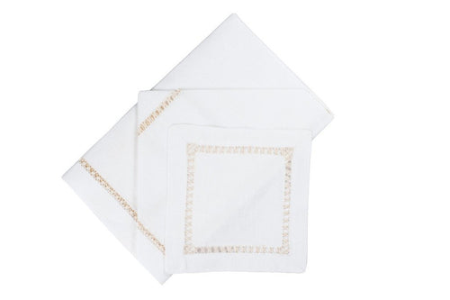 Sonoma Dinner Napkin w/ matching cocktail napkin - Loro Lino Fine Linens