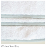 Bermuda Bath Towel SET with Face and Hand Towels  125.00 - Loro Lino Fine Linens