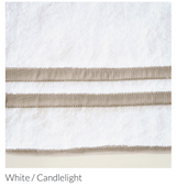 Bermuda Bath Towel SET with Face and Hand Towels  125.00 - Loro Lino Fine Linens