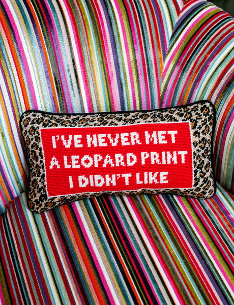 I've Never Met A Leopard Print I Didn't Like - Loro Lino Fine Linens