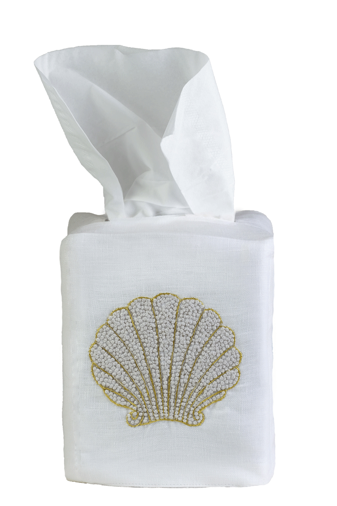 Shell tissue box deals